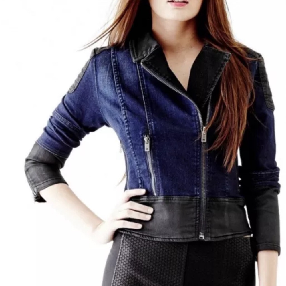 Guess corduroy biker jacket